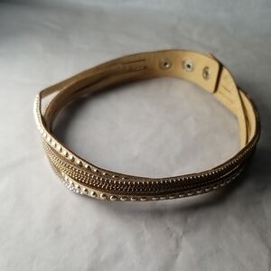 Leather Multistrand Choker